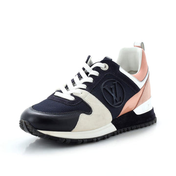 Louis Vuitton Women's Run Away Sneakers Leather and Suede