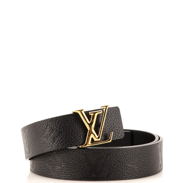 Louis Vuitton LV Initiales Reversible Belt Monogram Empreinte Leather Medium