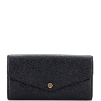 Louis Vuitton Sarah Wallet NM Monogram Empreinte Leather