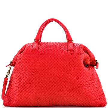 Bottega Veneta Convertible Satchel Intrecciato Nappa Maxi