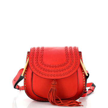 Chloe Hudson Handbag Whipstitch Leather Small