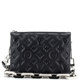 Louis Vuitton Coussin Bag Monogram Embossed Lambskin BB