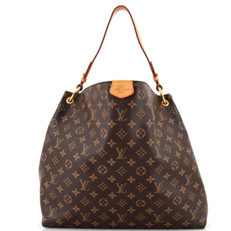Louis Vuitton Graceful Handbag Monogram Canvas MM