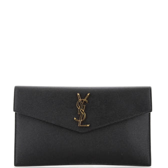 Saint Laurent Uptown Pouch Leather