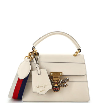 Gucci Queen Margaret Top Handle Bag Leather Small