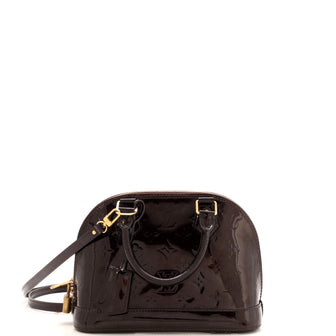 Louis Vuitton Alma Handbag Monogram Vernis BB