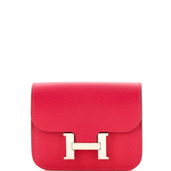 Hermes Constance Slim Wallet Epsom