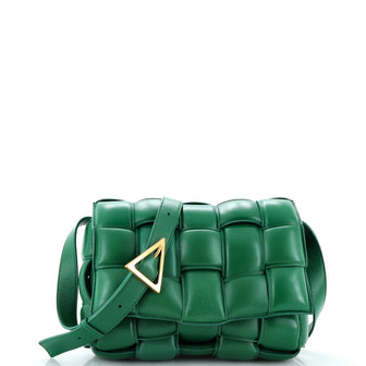 Bottega Veneta Cassette Crossbody Bag Padded Maxi Intrecciato Leather