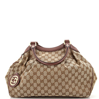 Gucci Sukey Tote GG Canvas Medium