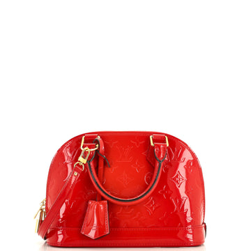 Louis Vuitton Alma Handbag Monogram Vernis BB