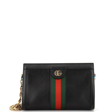 Gucci Ophidia Chain Shoulder Bag Leather Small