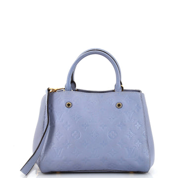 Louis Vuitton Montaigne Handbag Monogram Empreinte Leather BB