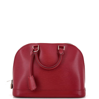 Louis Vuitton Alma Handbag Epi Leather PM