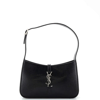 Saint Laurent Le 5 a 7 Hobo Lizard Small