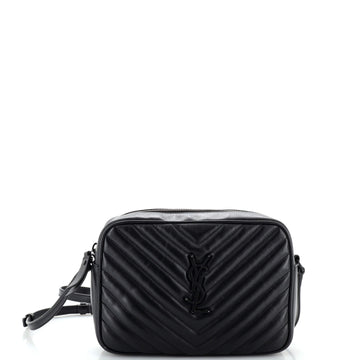 Saint Laurent Lou Camera Bag Matelasse Chevron Leather Small