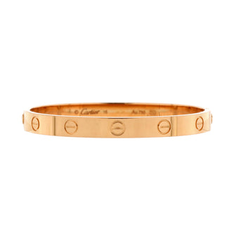 Cartier Love Bracelet 18K Rose Gold