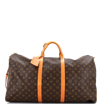 Louis Vuitton Keepall Bandouliere Bag Monogram Canvas 60