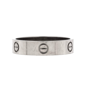 Cartier Love Band Ring 18K White Gold