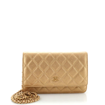 Chanel Wallet on Chain Quilted Caviar