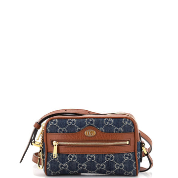 Gucci Ophidia Shoulder Bag GG Denim Mini