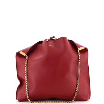 Saint Laurent Suzanne Hobo Leather Medium