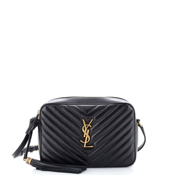 Saint Laurent Lou Camera Bag Matelasse Chevron Leather Small