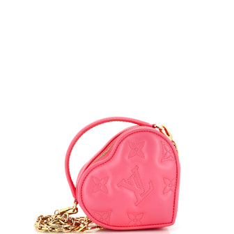 Louis Vuitton Pop My Heart Pouch Bag Bubblegram Leather