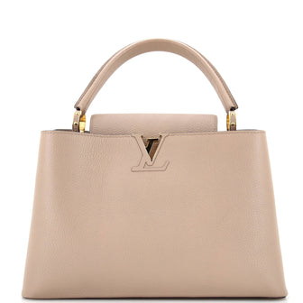 Louis Vuitton Capucines Bag Leather MM