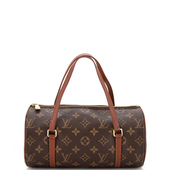 Louis Vuitton Papillon Handbag Monogram Canvas 26