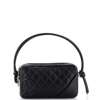 Chanel Cambon Pochette Quilted Leather