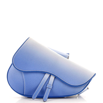 Christian Dior Saddle Crossbody Bag Ombre Leather