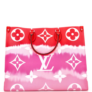 Louis Vuitton OnTheGo Tote Limited Edition Escale Monogram Giant GM