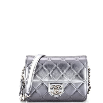 Chanel Like a Wallet Flap Bag Quilted Gradient Metallic Lambskin Mini