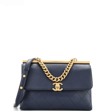 Chanel Coco Luxe Flap Bag Quilted Lambskin Small