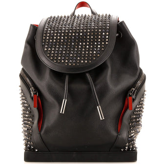 Christian Louboutin Explorafunk Backpack Spiked Leather