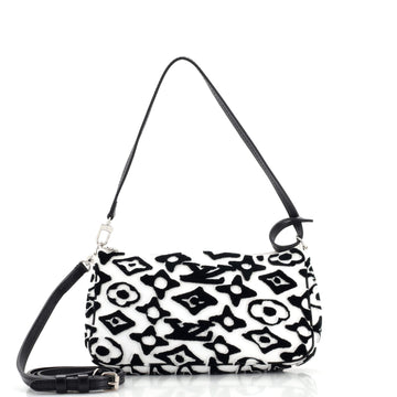 Louis Vuitton Pochette Accessoires NM Limited Edition Urs Fischer Tufted Monogram Canvas