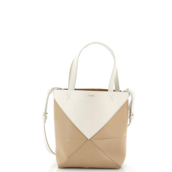 Loewe Puzzle Fold Tote Leather Mini