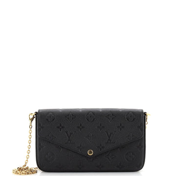 Louis Vuitton Felicie Pochette Monogram Empreinte Leather