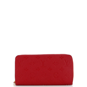 Louis Vuitton Zippy Wallet Monogram Empreinte Leather