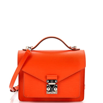 Louis Vuitton Monceau Handbag Epi Leather BB