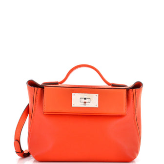 Hermes 24/24 Bag Evercolor with Swift 21