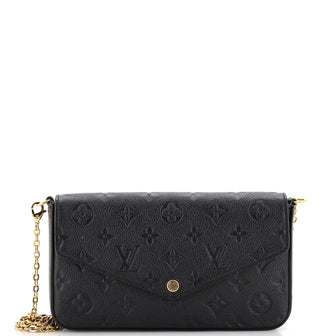 Louis Vuitton Felicie Pochette Monogram Empreinte Leather