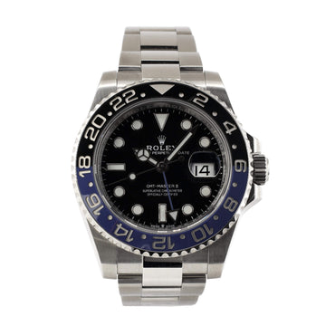 Rolex Oyster Perpetual Date GMT-Master II Batman Automatic Watch Stainless Steel and Cerachrom 40