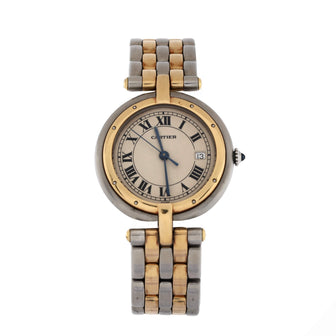 Cartier Panthere Vendome Quartz Watch Stainless Steel and Yellow Gold 30