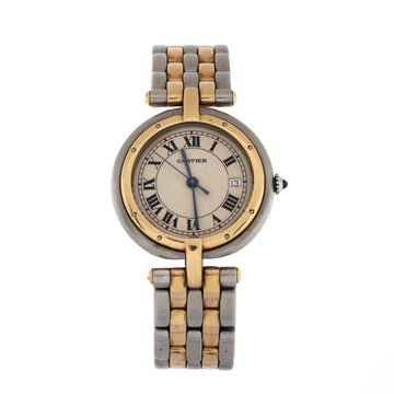 Cartier Panthere Vendome Quartz Watch Stainless Steel and Yellow Gold 30