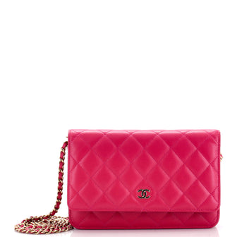 Chanel Wallet on Chain Quilted Caviar