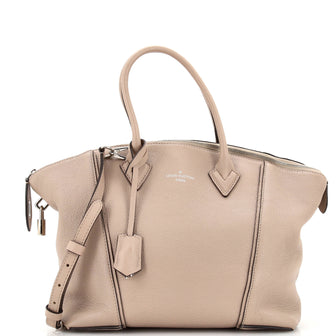 Louis Vuitton Soft Lockit Handbag Leather PM