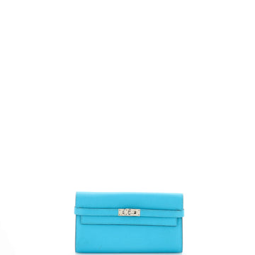 Hermes Kelly Wallet Chevre Mysore Long