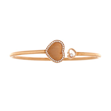 Chopard Happy Hearts Bracelet 18K Rose Gold and Diamonds