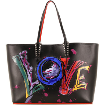 Christian Louboutin Cabata East West Tote Printed Leather Large